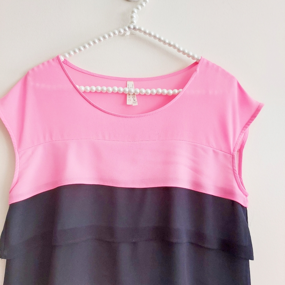 Color Story Color Block Top - Picture 3 of 6
